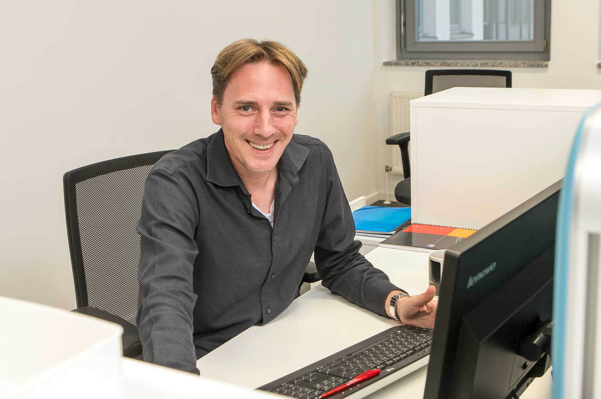 Andreas Kizina ist Projektleiter bei cargo support 