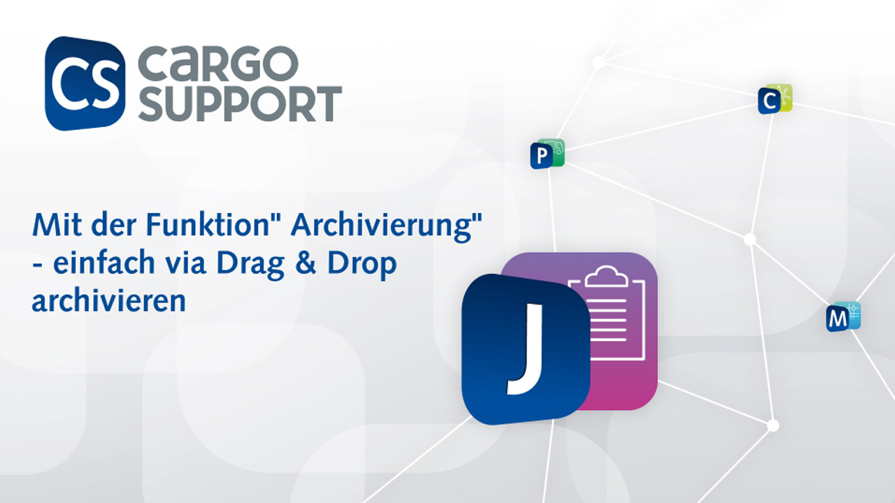 Archivierung Speditionssoftware cargo support